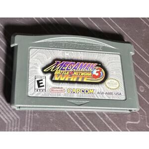 Mega Man Battle Network 3 White for Gameboy Advance Tested/Authentic